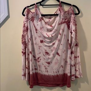 Beautiful, cold shoulder tunic